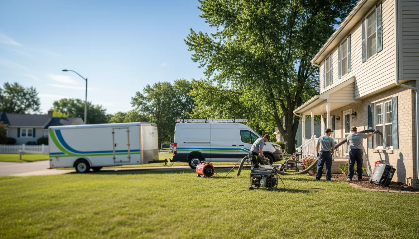 Flooded Basement Restoration And Cleanup With Repair in Ahmeek, MI near me